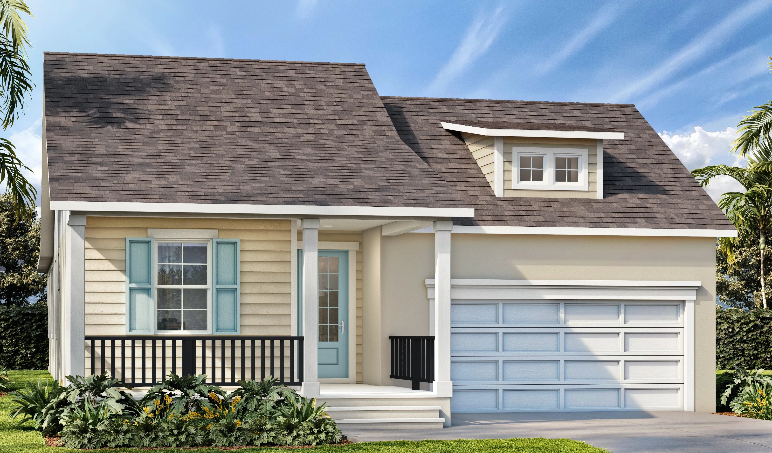 The DRB Homes Aster Model at Primrose in the Longleaf Community.