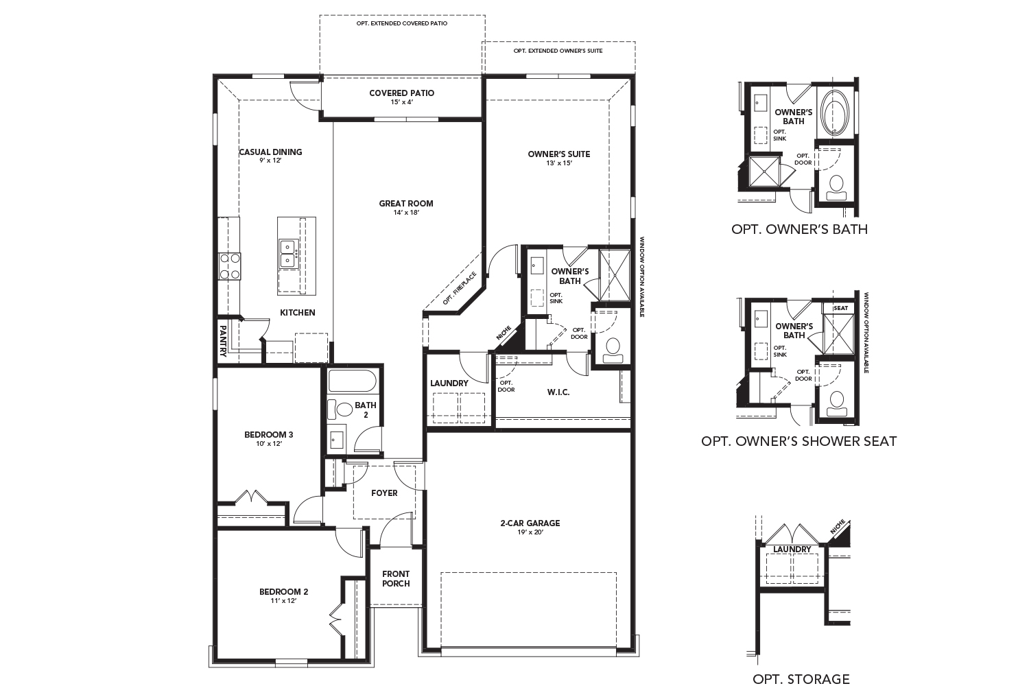 Blanton floor plan drawing