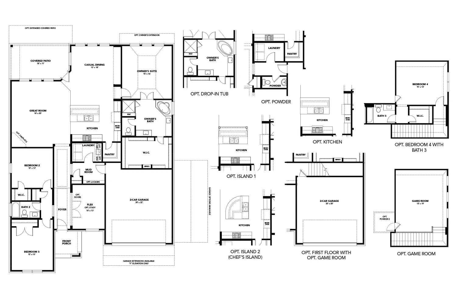 Tulane floor plan drawing