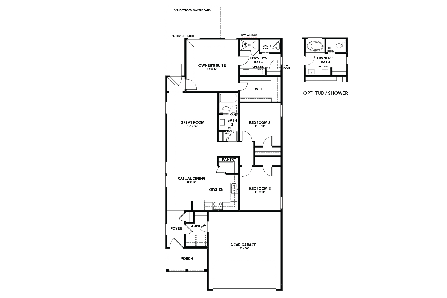 Compass floor plan drawing