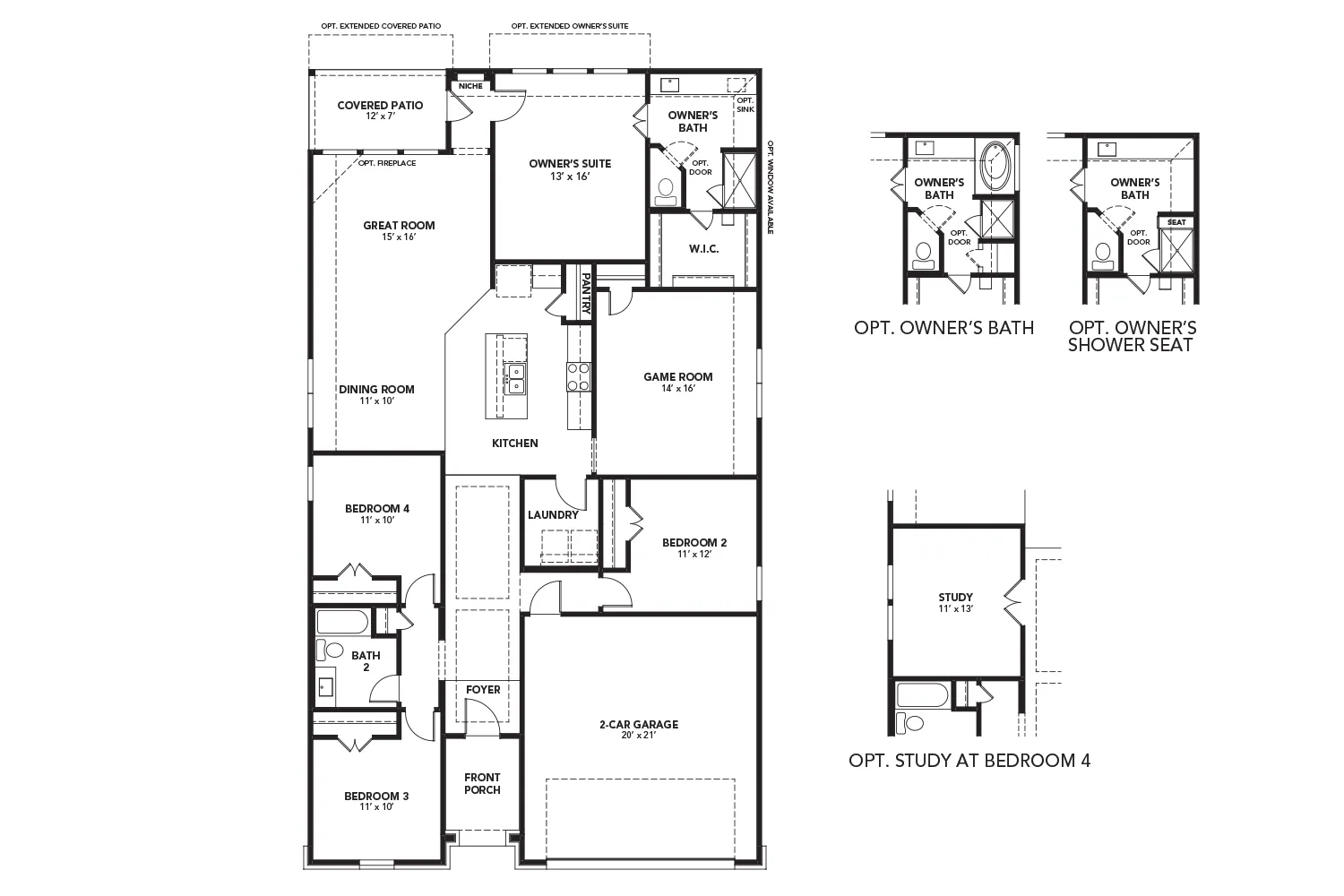 Paramount floor plan drawing