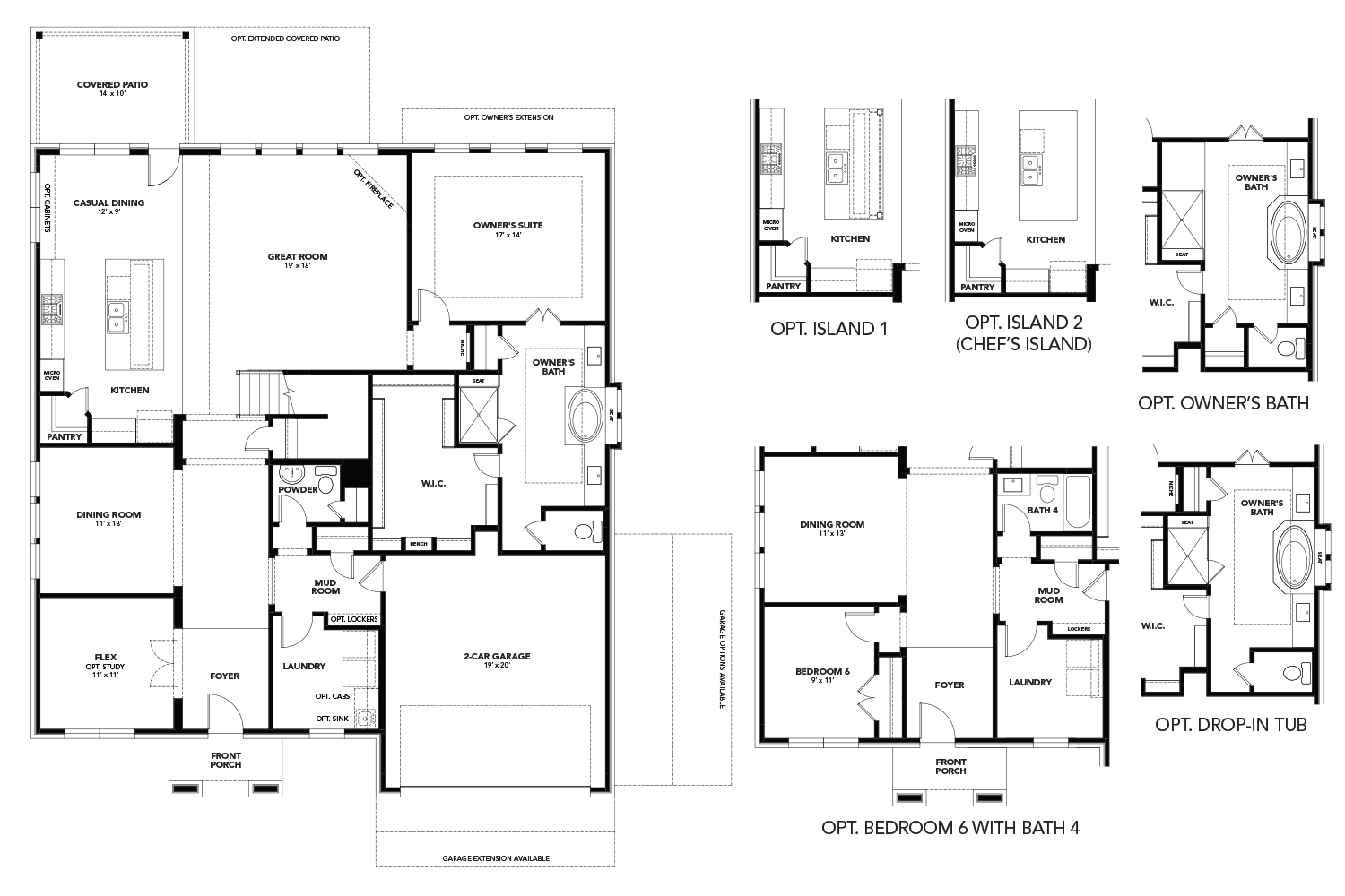 Brown floor plan drawing