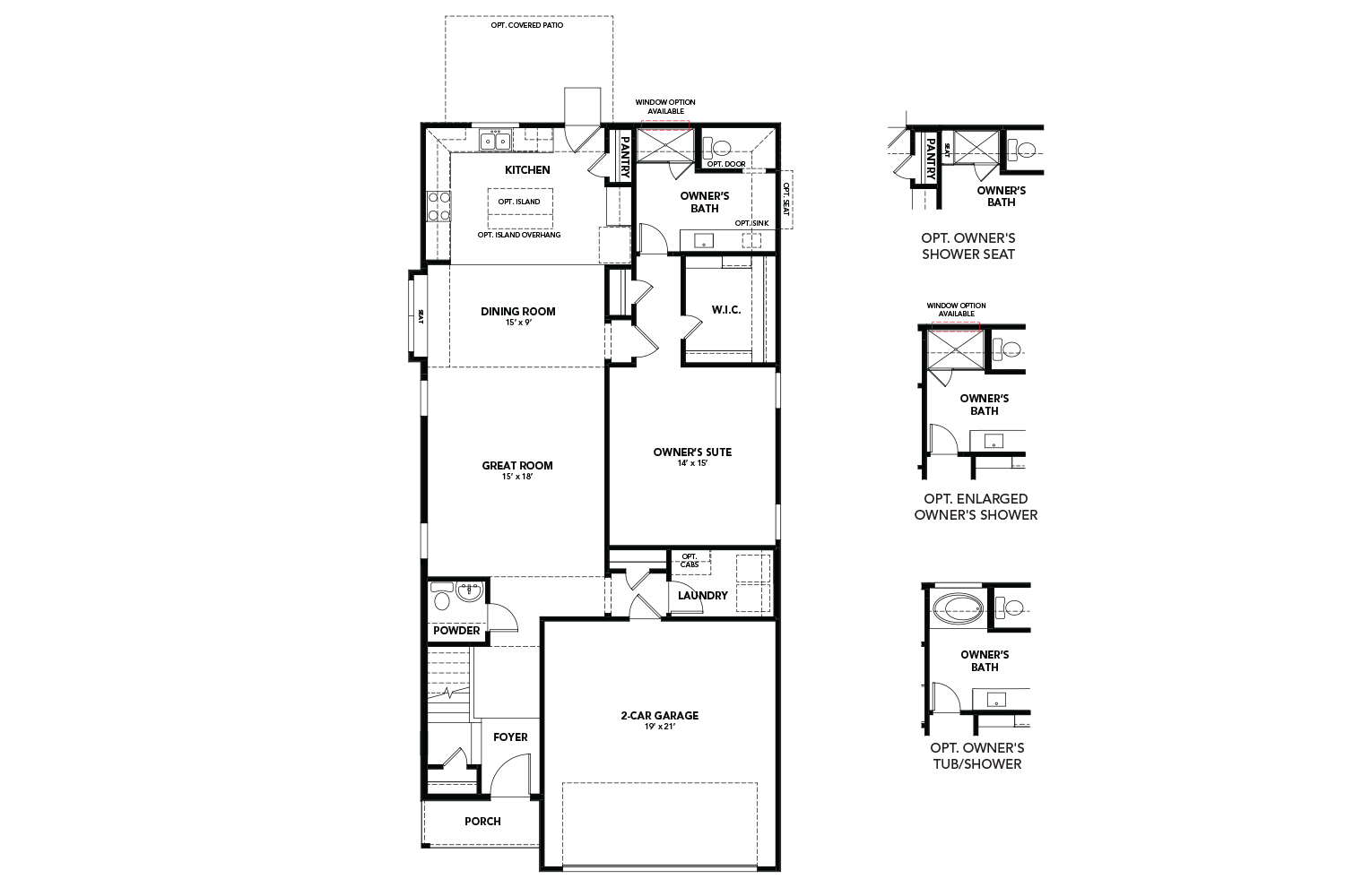 Meridian floor plan drawing