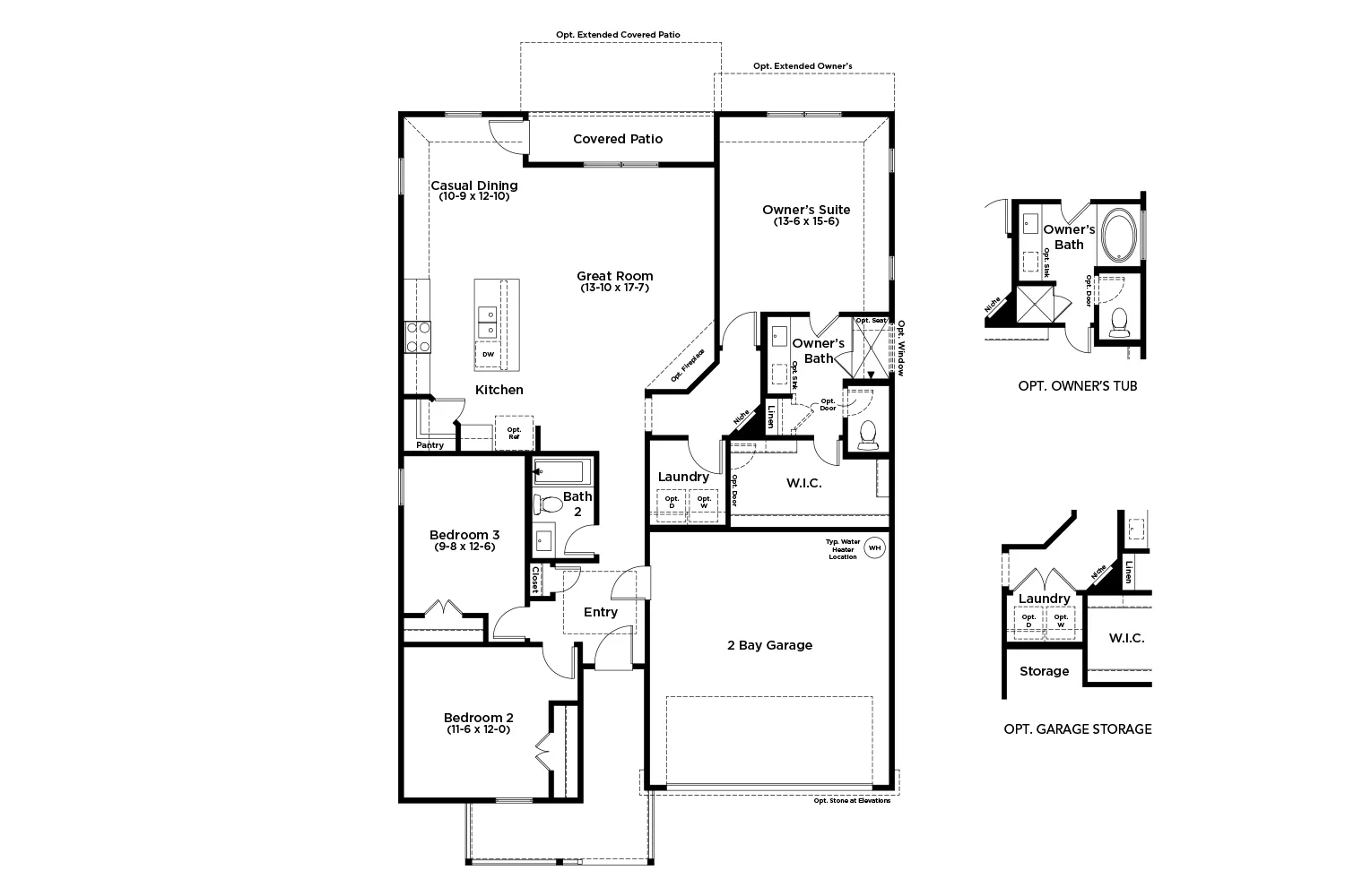 Blanton floor plan drawing