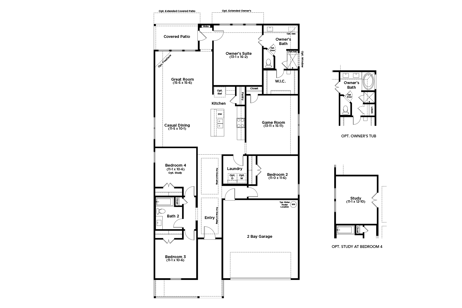 Paramount floor plan drawing