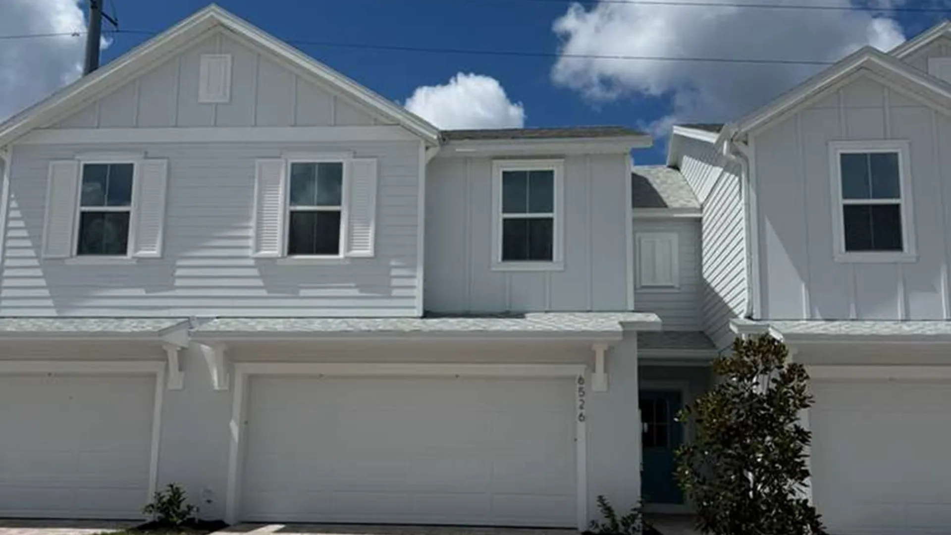 This home — photograph published by the builder